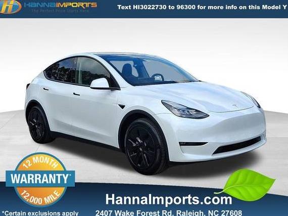 TESLA MODEL Y 2021 5YJYGDEDXMF114029 image